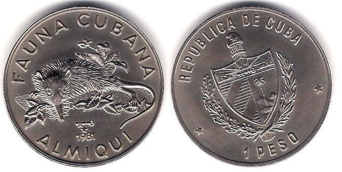 (64) Cuba. 1981. 1 Peso (SC)