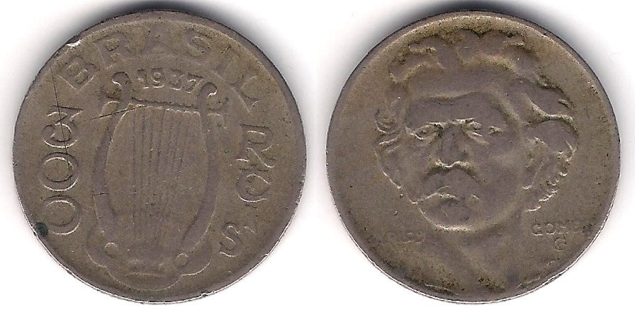(538) Brasil. 1937. 300 Reis (BC+)