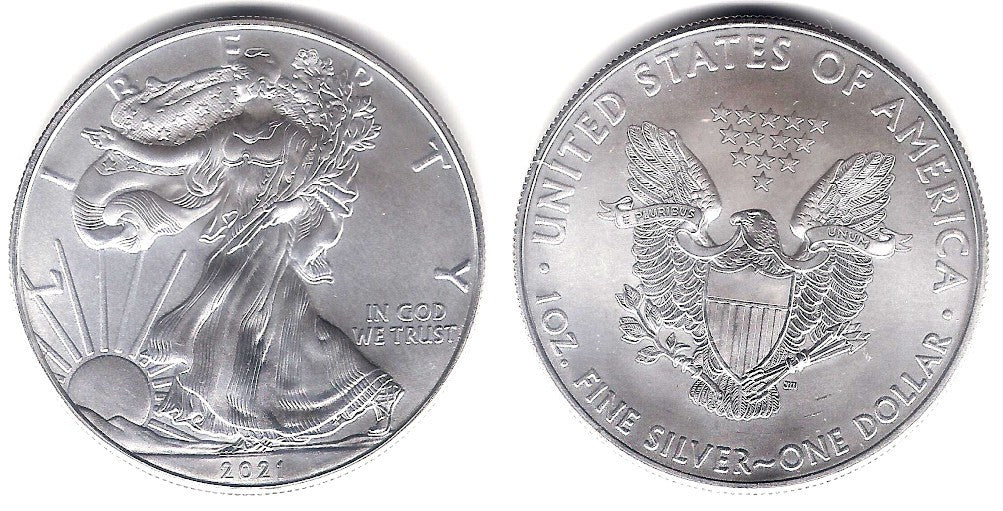 Estados Unidos de América. 2021. 1 Dollar (SC) (Plata)