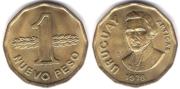 (69) Uruguay. 1978. 1 Nuevo Peso (SC)