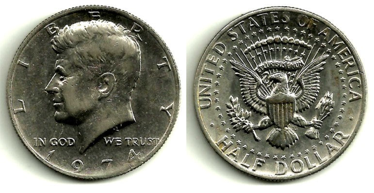 Estados Unidos de América. 1974. Half Dollar (EBC)