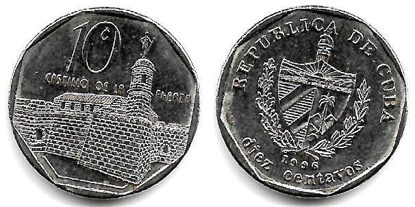 (576.2) Cuba. 1996. 10 Centavos (MBC+)