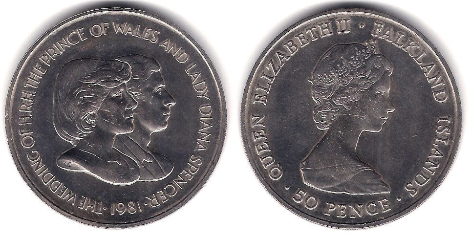 (16) Islas Malvinas. 1981. 50 Pence (SC-)