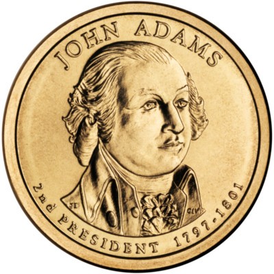 (402) Estados Unidos de América. 2007(P). 1 Dollar (SC) John Adams