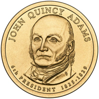 (427) Estados Unidos de América. 2008(P). 1 Dollar (SC) John Quincy Adams
