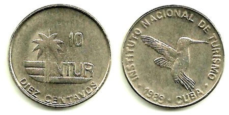(415.3) Cuba. 1989. 10 Centavos (SC)