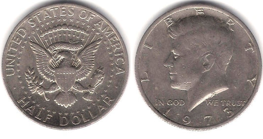 (202b) Estados Unidos de América. 1973. Half Dollar (MBC)