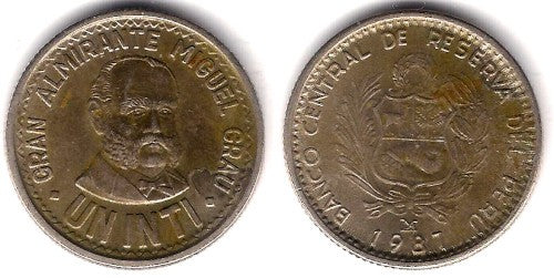 (296) Perú. 1987  Inti (MBC)