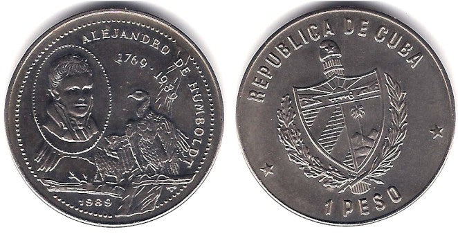(283) Cuba. 1989. 1 Peso (SC)