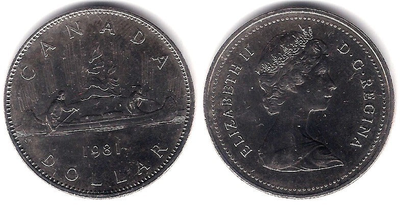 (120.1) Canadá. 1981. 1 Dollar (SC)
