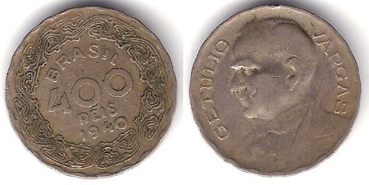 (547) Brasil. 1940. 400 Reis (MBC-)