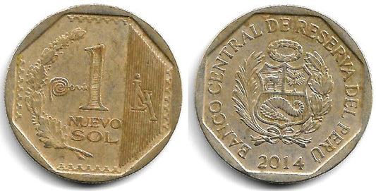 Perú. 2014. 1 Sol (BC+)