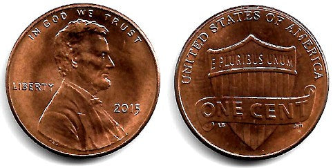 (468) Estados Unidos de América. 2015. 1 Cent (EBC+)