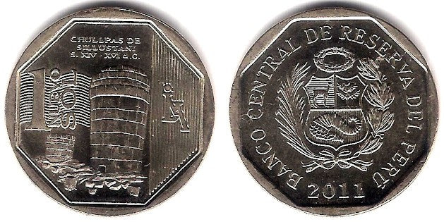 (345) Perú. 2011. 1 Nuevo Sol (SC)