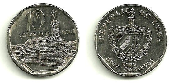 (576.2) Cuba. 1999. 10 Centavos (MBC)