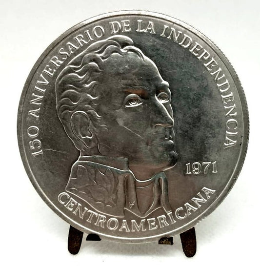 (29) Panamá. 1971. 25 Balboas (EBC+) (Plata) 129,59 gr. de .925