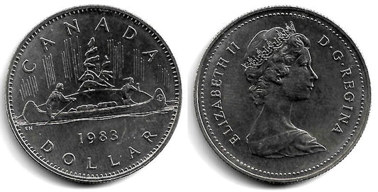 (120.1) Canadá. 1983. 1 Dollar (SC)