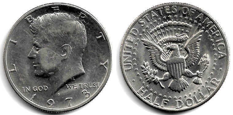 (202b) Estados Unidos de América. 1973(D). Half Dollar (MBC+)