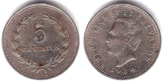 (149a) El Salvador. 1984. 5 Centavos (MBC)