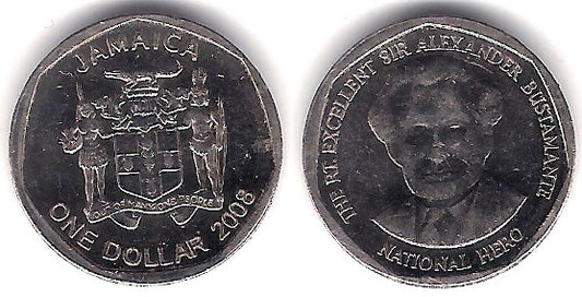 (189) Jamaica. 2006. 1 Dollar (MBC+)