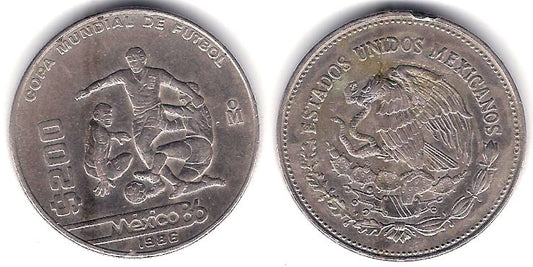 (525) Estados Unidos Mexicanos. 1986. 200 Pesos (MBC-)